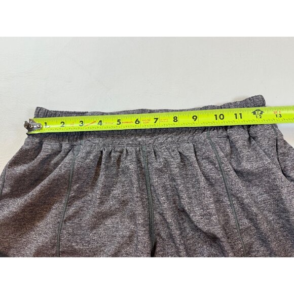 Lululemon Womens Athletic Shorts Size 8 Grey Heathered Quick Dry (Z217) - Picture 5 of 7